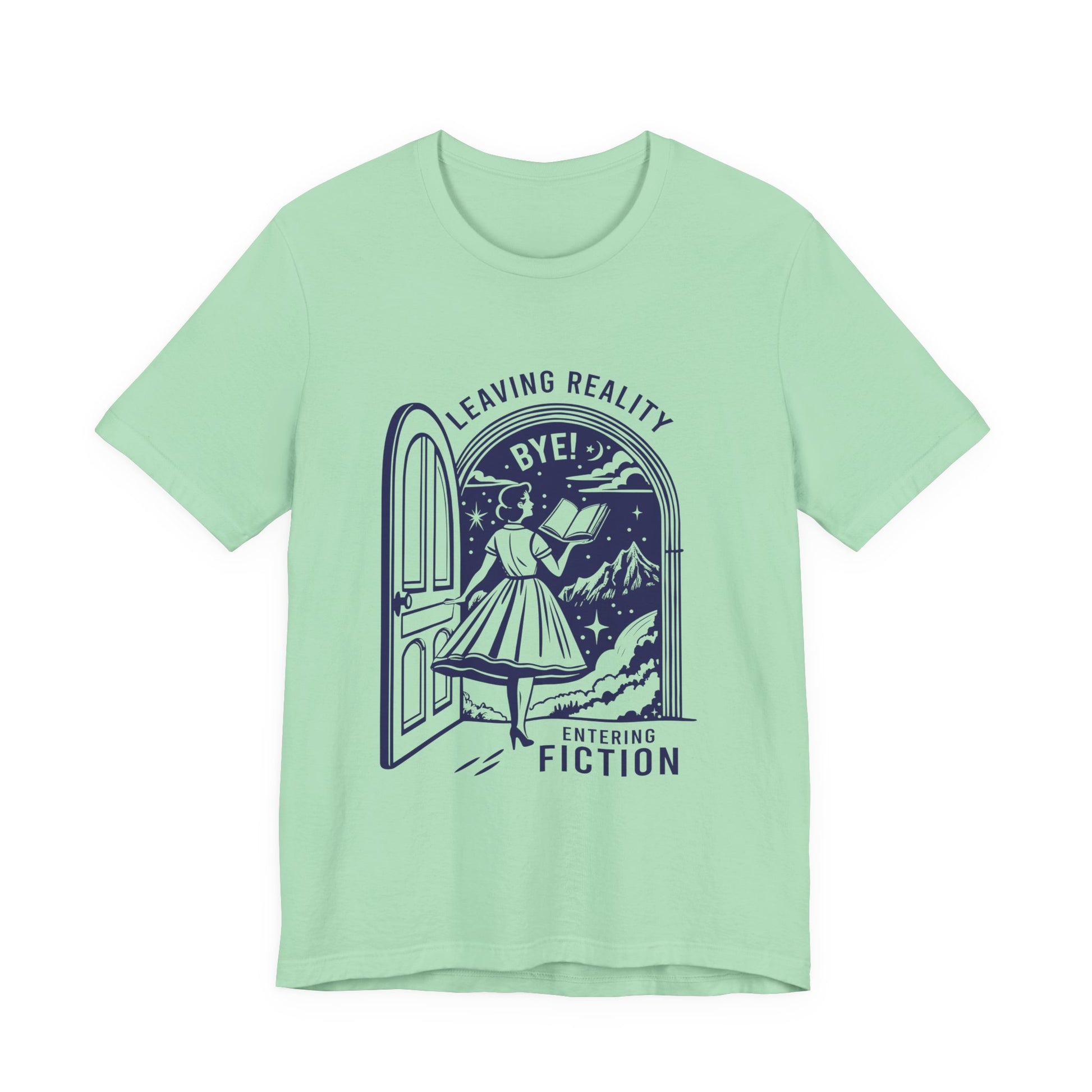 Leaving Reality, A Well Read Woman Shirt, Reading Shirt, Librarian Shirt - PopCultureByDesign36