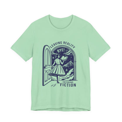 Leaving Reality, A Well Read Woman Shirt, Reading Shirt, Librarian Shirt - PopCultureByDesign36