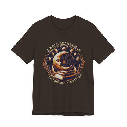 Reading Shirt, Librarian Shirt, Celestial Shirt, Book Lover Tee - PopCultureByDesign36