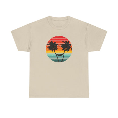 Retro sunset, Palm Tree shirt, Beach vibes shirt, Summer time - PopCultureByDesign36