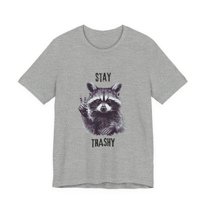 Stay Trashy Raccoon Shirt, Raccoon Shirt Funny, Cool Vintage Style Raccoon Shirt - PopCultureByDesign36