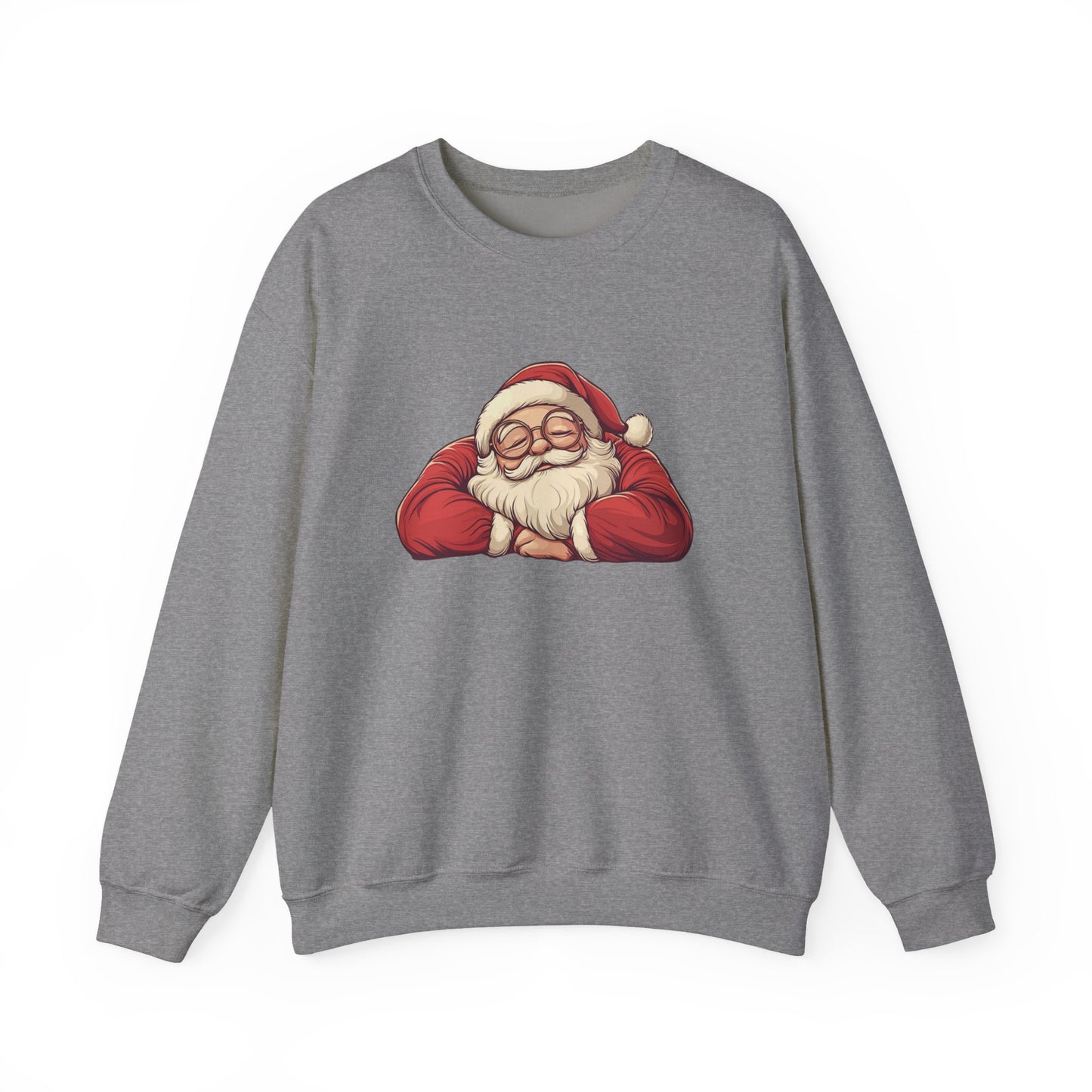 Retro Santa Sweatshirt, Vintage Santa Sweatshirt, Retro Christmas Santa - PopCultureByDesign36
