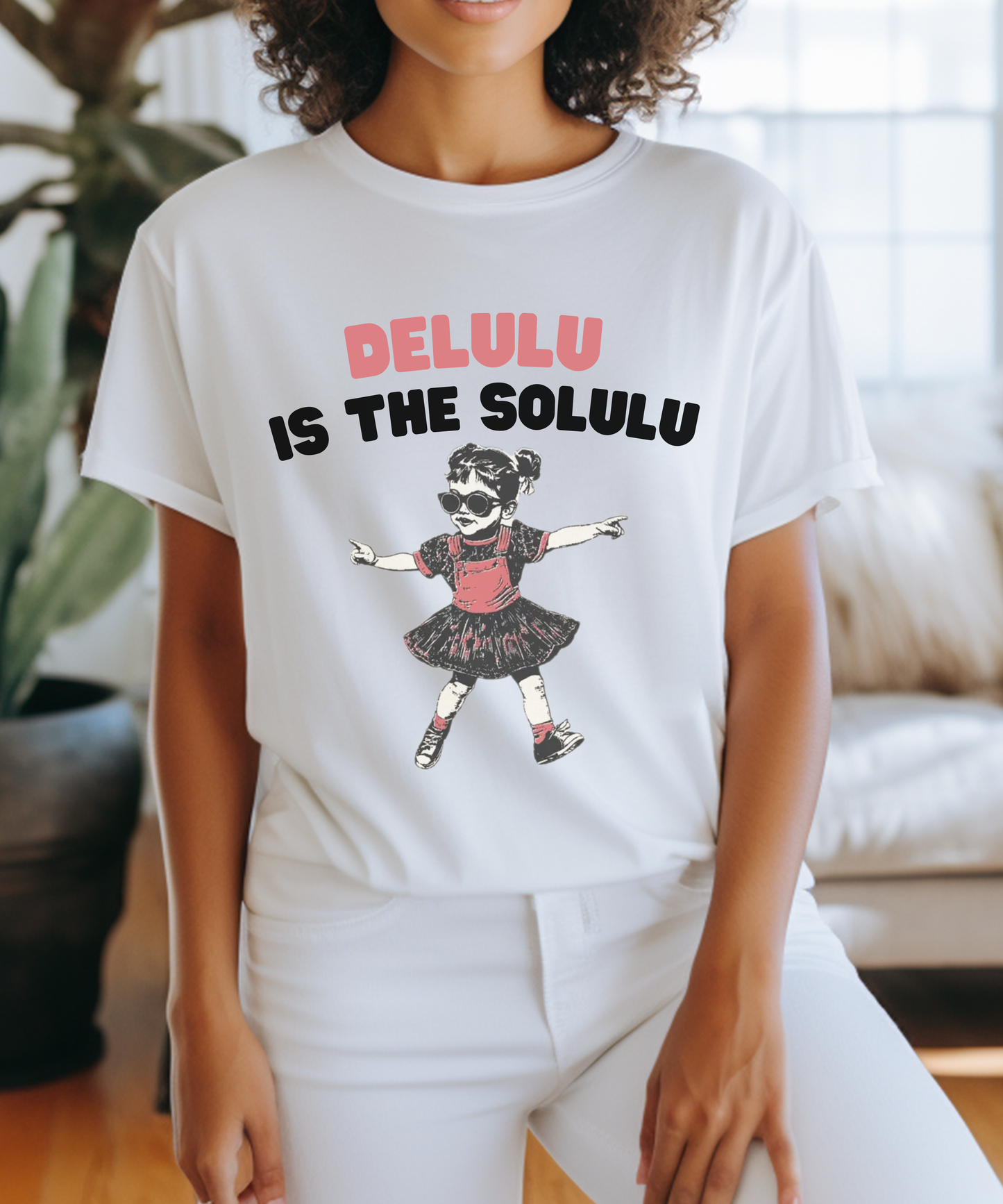 Delulu is the solulu Shirt, Anxiety Shirt, Meme Shirt, Delulu era Shirt - PopCultureByDesign36