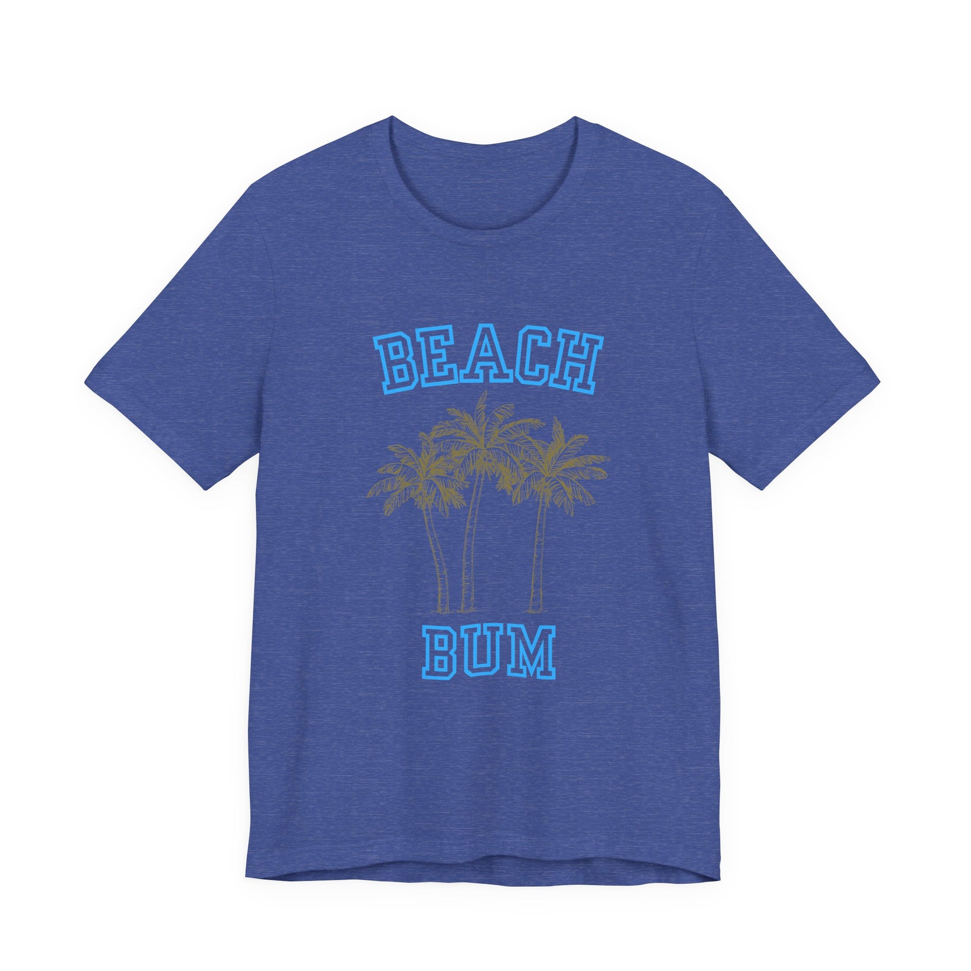Beach Bum Palm Tree Shirt, Tropical Island Vacation Clothing, Palm Tree Lover Gift - PopCultureByDesign36