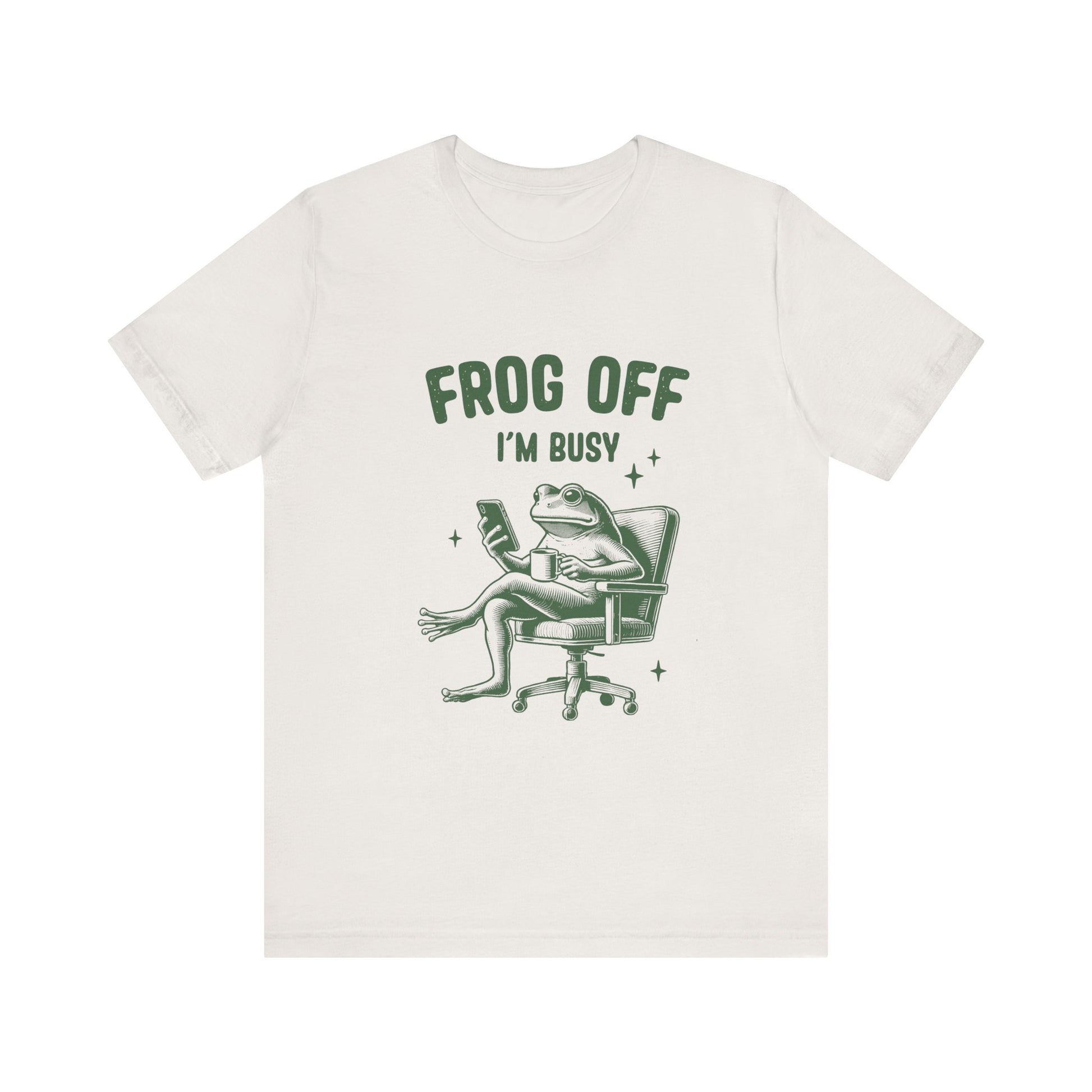 Frog Off Im Busy Shirt, Frog Pond TShirt, Meme Frog Shirt - PopCultureByDesign36