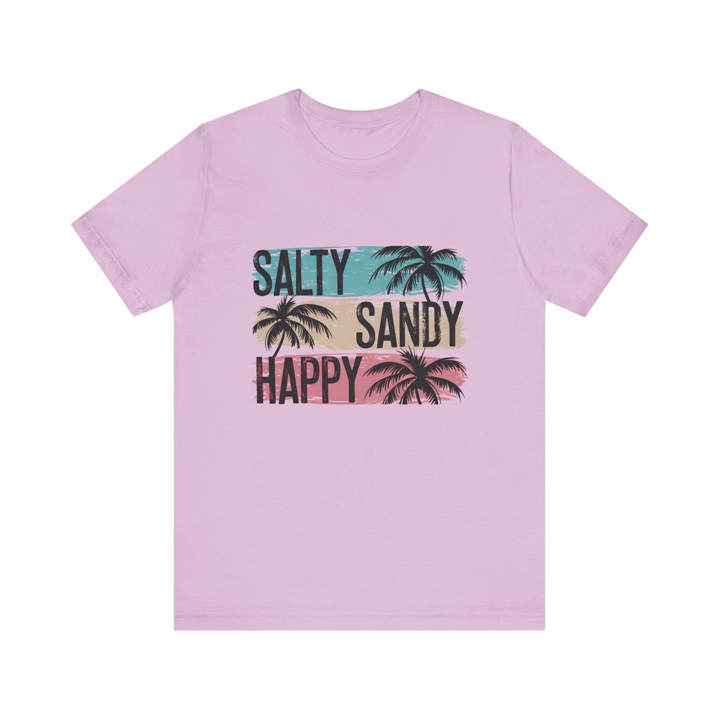 Salty Sandy Happy T-Shirt, Sandy Toes Salty Breeze Tee - PopCultureByDesign36