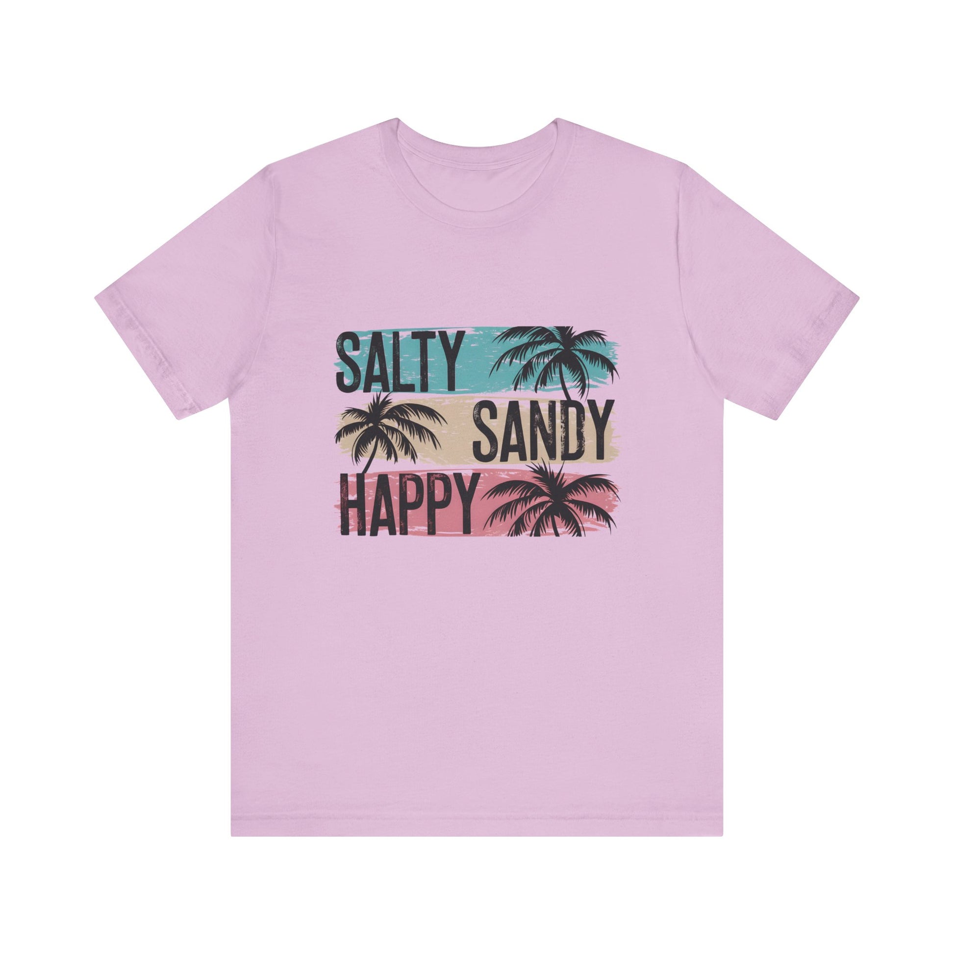 Salty Sandy Happy T-Shirt, Sandy Toes Salty Breeze Tee - PopCultureByDesign36