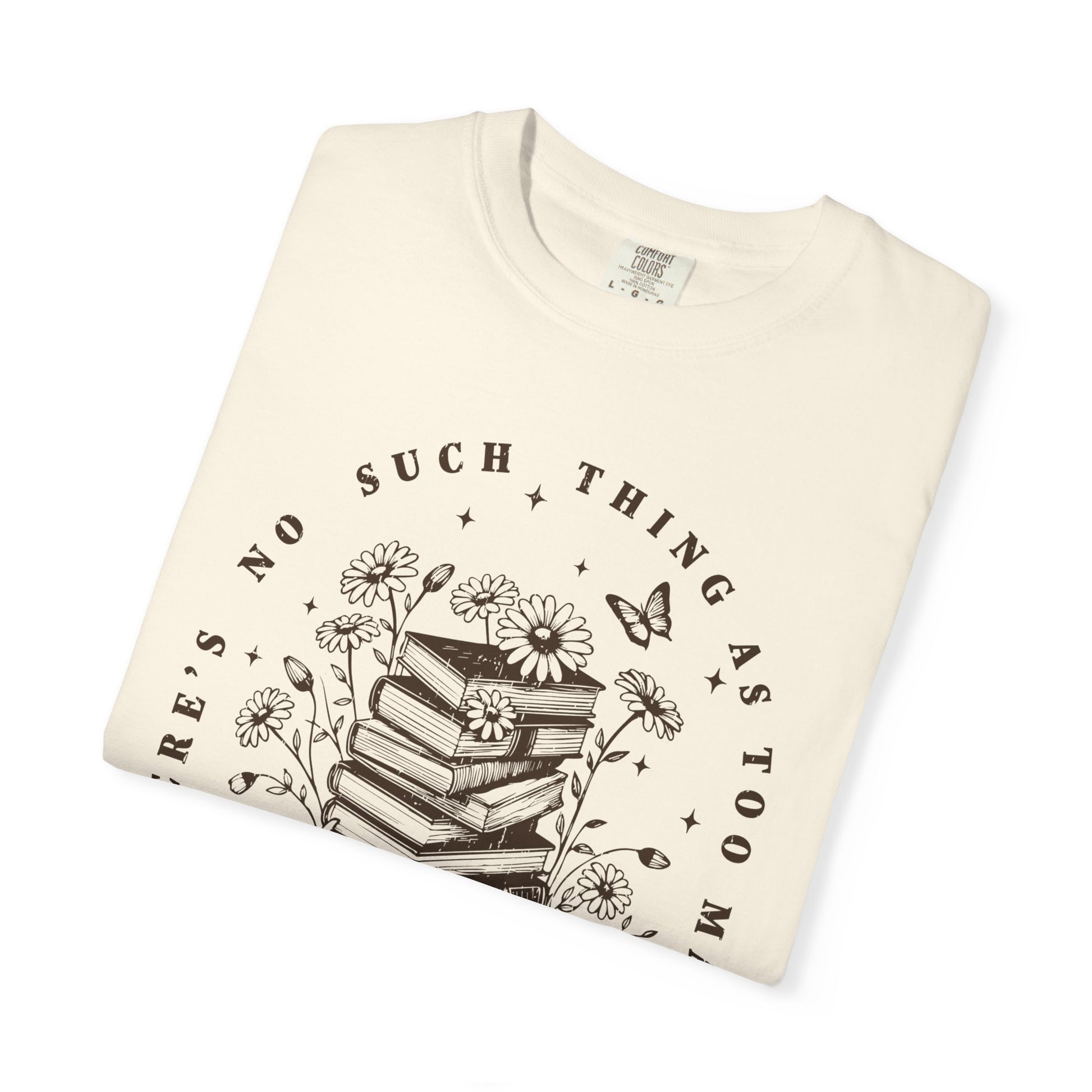 Book Lover Tee, Relaxation Vibes Shirt, Mindfulness Gift, Cozy Reading Top - PopCultureByDesign36