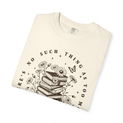 Book Lover Tee, Relaxation Vibes Shirt, Mindfulness Gift, Cozy Reading Top - PopCultureByDesign36