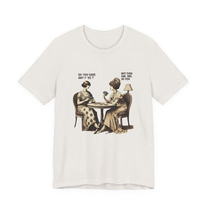 Funny Card Playing Tee, Card Playing Lovers Tee, Vintage Style Top - PopCultureByDesign36