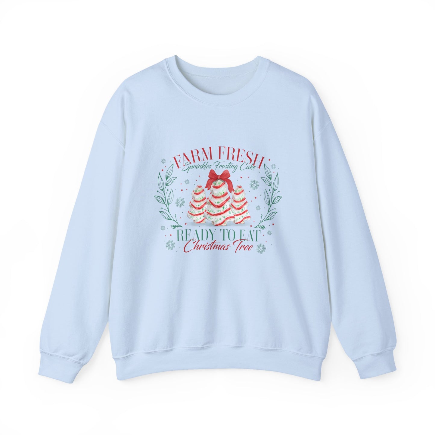 Farm Fresh Christmas Tree Cakes Shirt, Christmas Cake Sweatshirt - PopCultureByDesign36