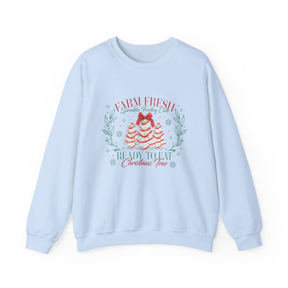 Farm Fresh Christmas Tree Cakes Shirt, Christmas Cake Sweatshirt - PopCultureByDesign36