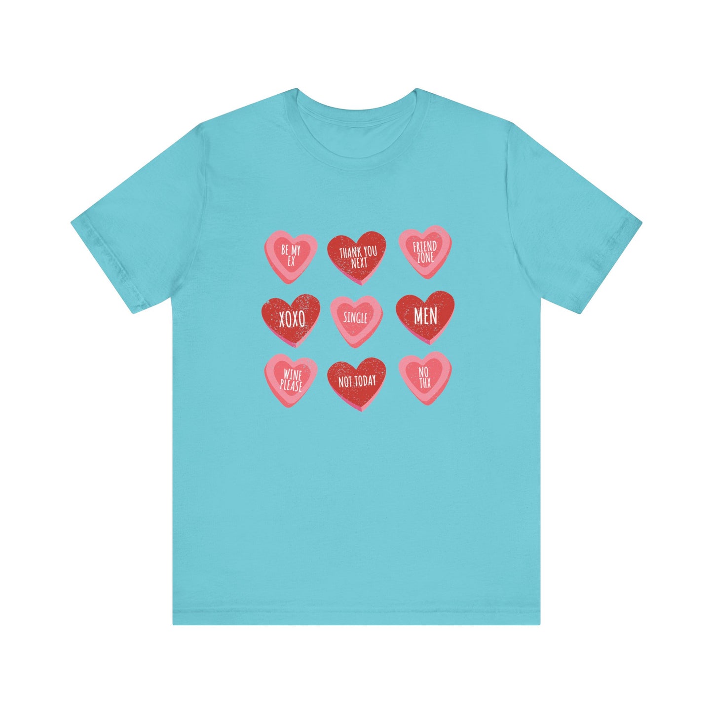 Candy Heart Shirt, Valentine's Day Gift, Conversation Hearts Shirt - PopCultureByDesign36