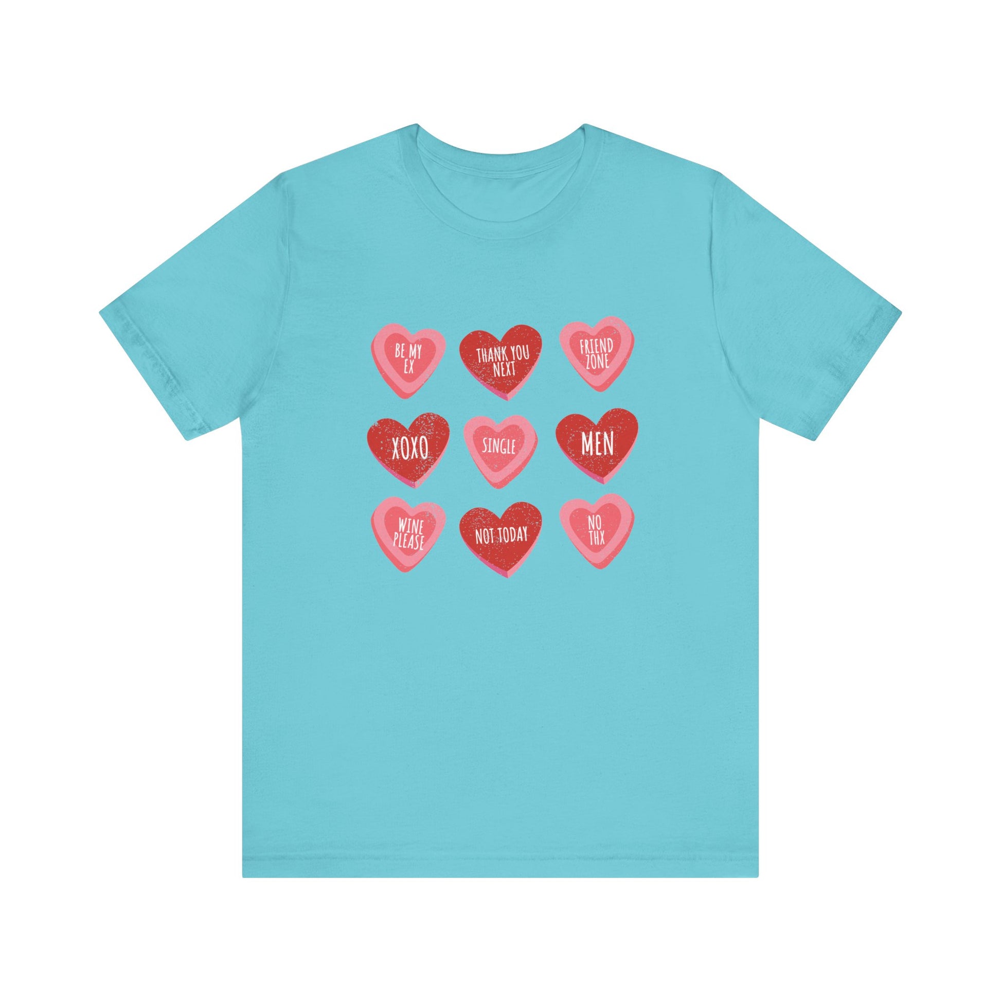Candy Heart Shirt, Valentine's Day Gift, Conversation Hearts Shirt - PopCultureByDesign36
