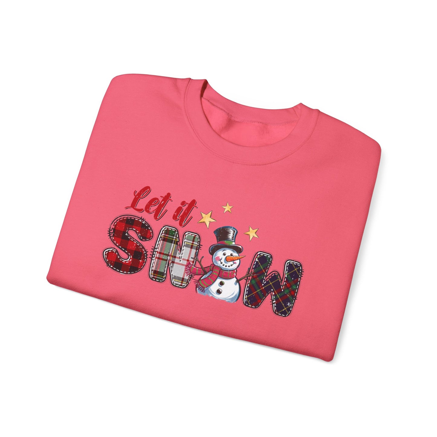 Let It Snow Sweatshirt, Christmas Tis The Season Sweatshirt, Merry Christmas - PopCultureByDesign36
