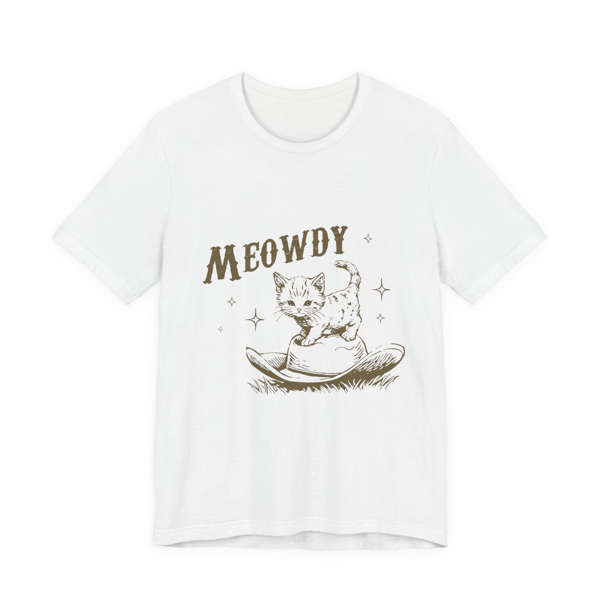 Western Cute Kitten, Cat Mom Vintage, Funny Cat Shirt - PopCultureByDesign36