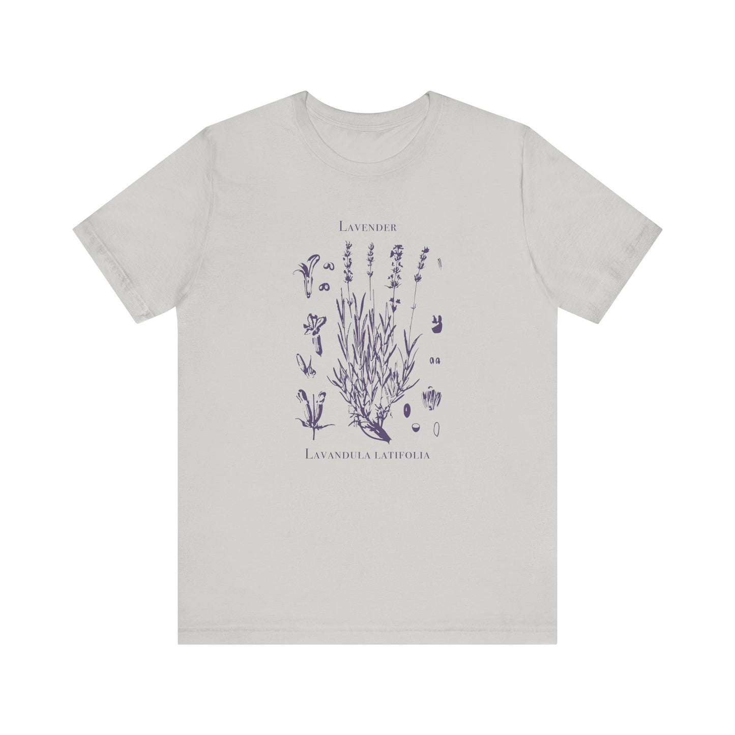 Retro Lavender Adult Shirt, Wildflowers Nature Shirt, Botanical Shirt - PopCultureByDesign36