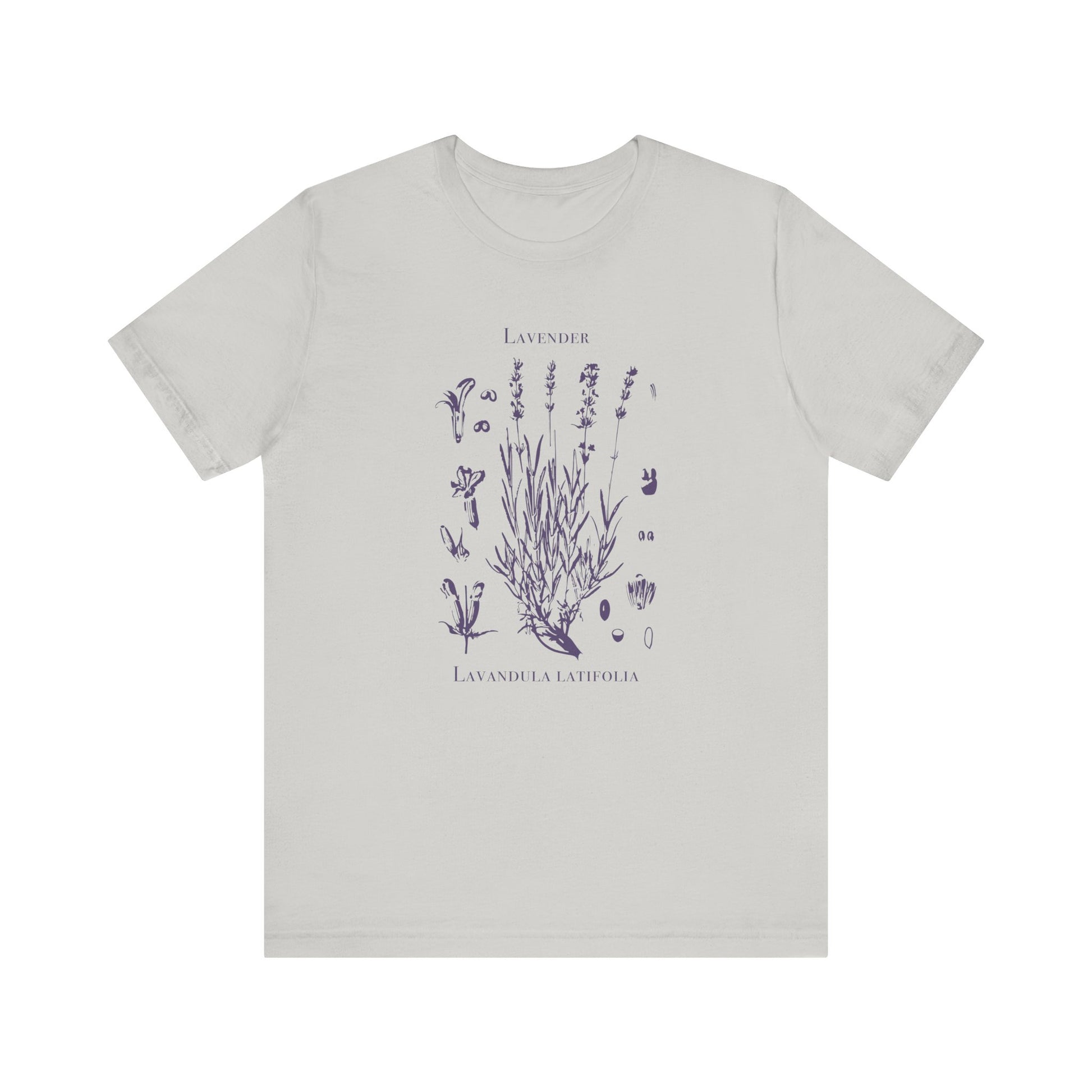 Retro Lavender Adult Shirt, Wildflowers Nature Shirt, Botanical Shirt - PopCultureByDesign36
