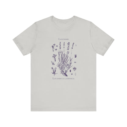 Retro Lavender Adult Shirt, Wildflowers Nature Shirt, Botanical Shirt - PopCultureByDesign36