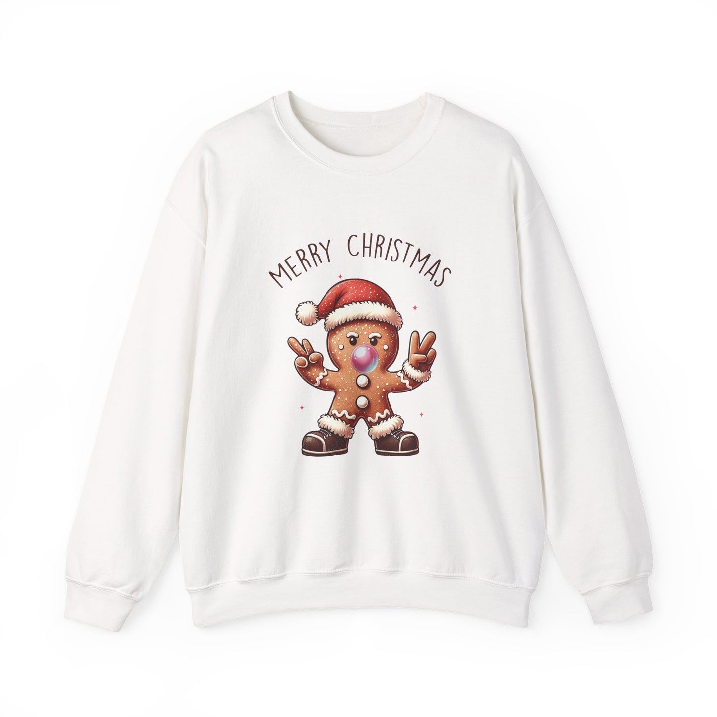 Funny Christmas Gingerbread Sweatshirt, Christmas Cookie Shirt, Christmas Santa - PopCultureByDesign36