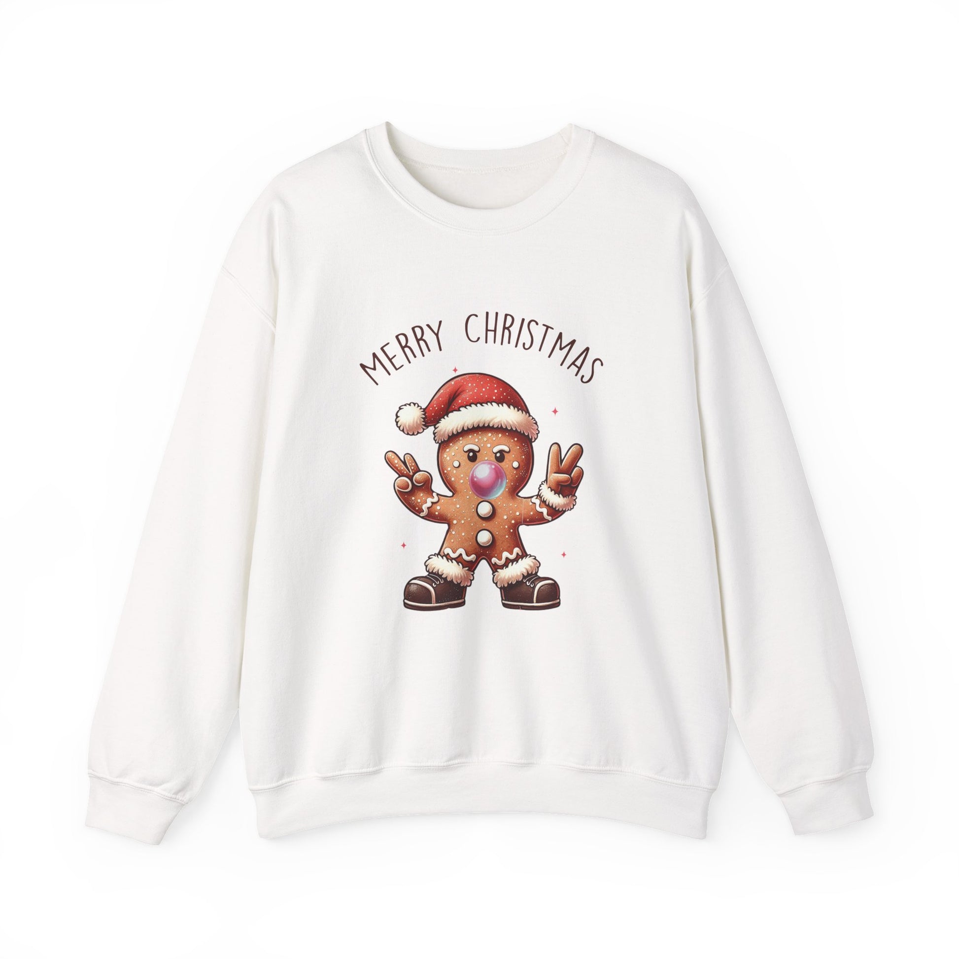 Funny Christmas Gingerbread Sweatshirt, Christmas Cookie Shirt, Christmas Santa - PopCultureByDesign36