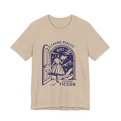 Leaving Reality, A Well Read Woman Shirt, Reading Shirt, Librarian Shirt - PopCultureByDesign36