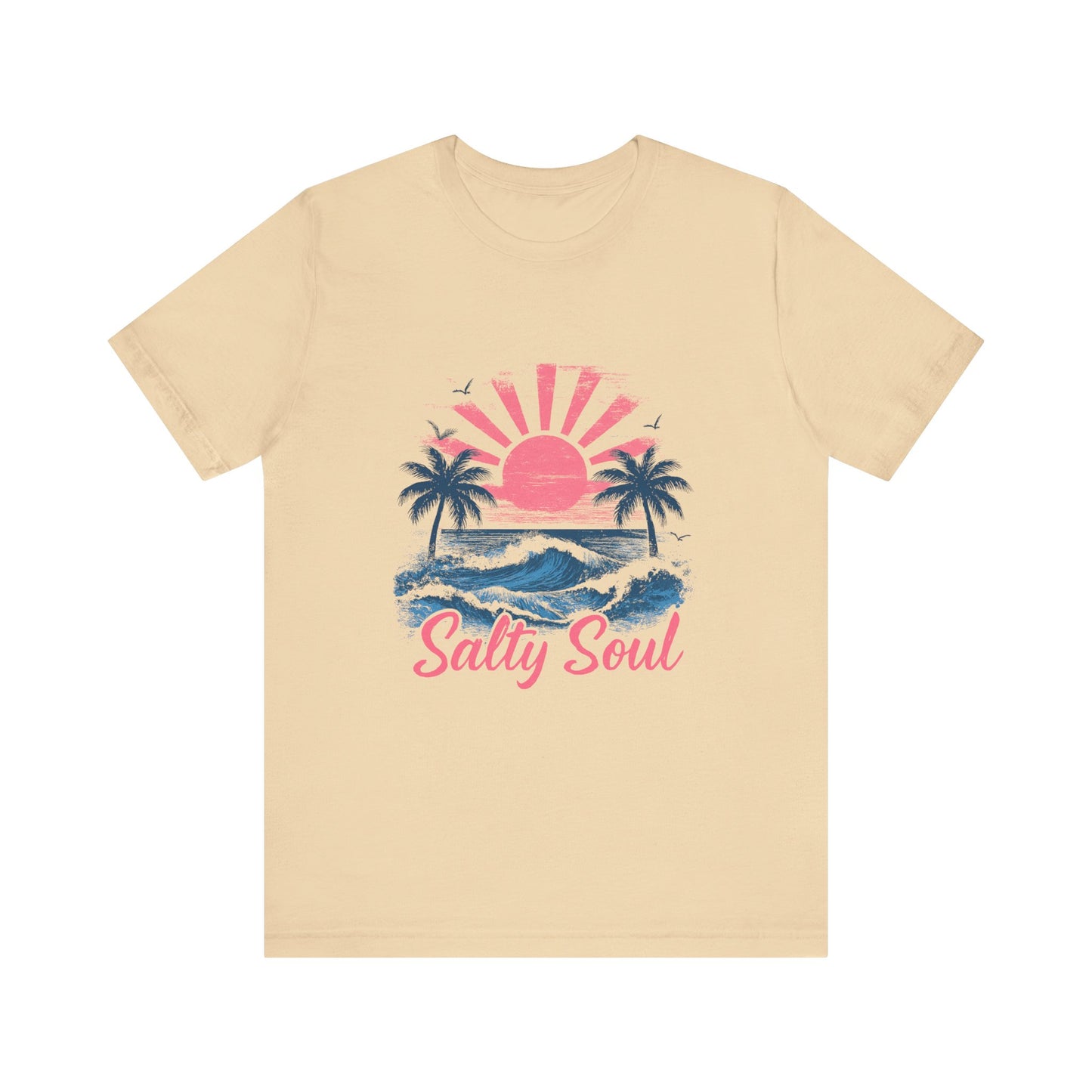 Retro Salty Soul Shirt, Summer Salty Soul T-shirt, Trendy Summer Shirt - PopCultureByDesign36