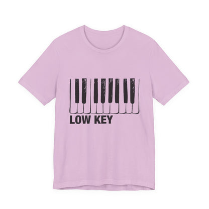 Funny Piano Player Shirt, Low Key Tee, Slang shirt, Piano Students - PopCultureByDesign36