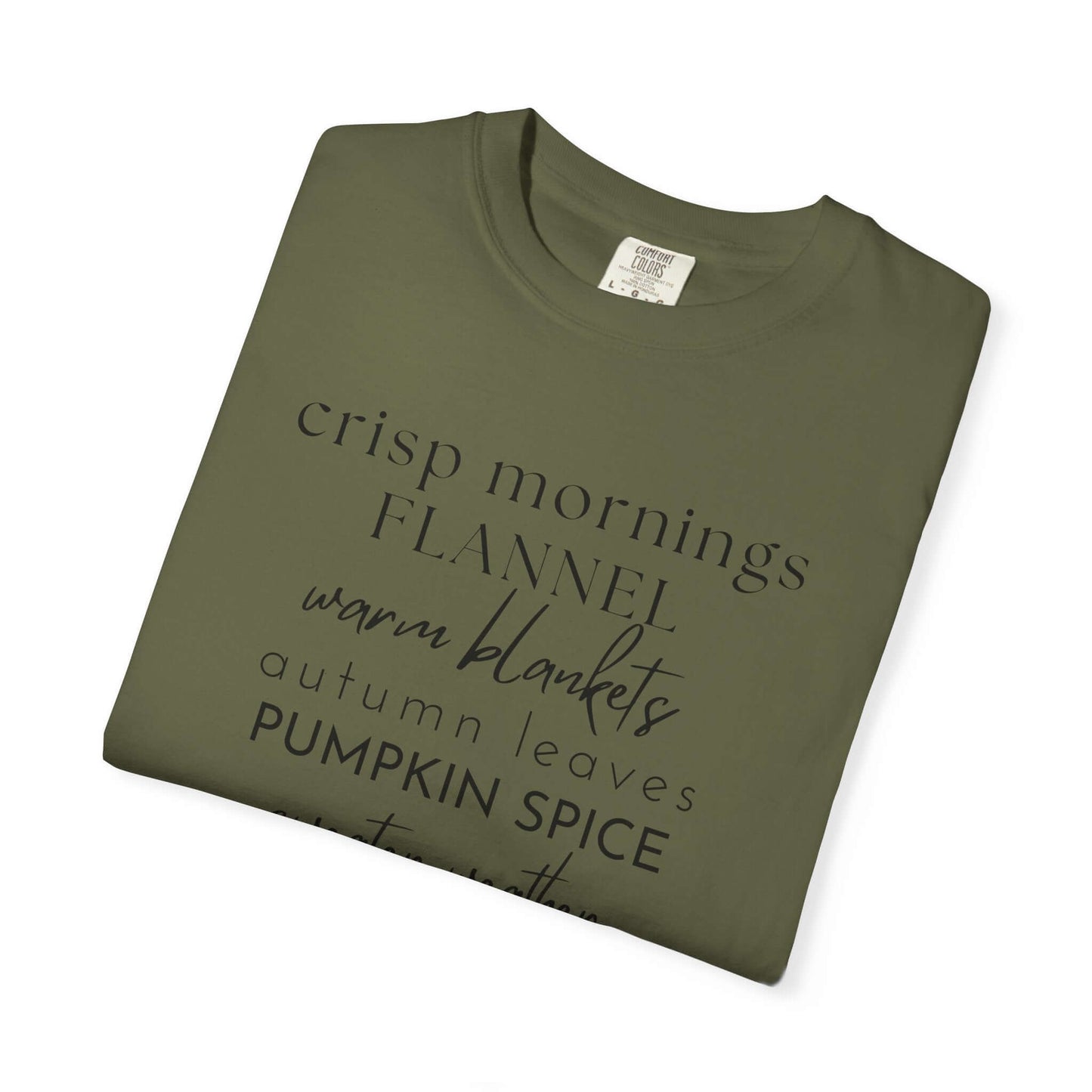 Cute Fall Comfort Colors® Shirt, Hello Fall Shirt, Fall Definition Shirt - PopCultureByDesign36