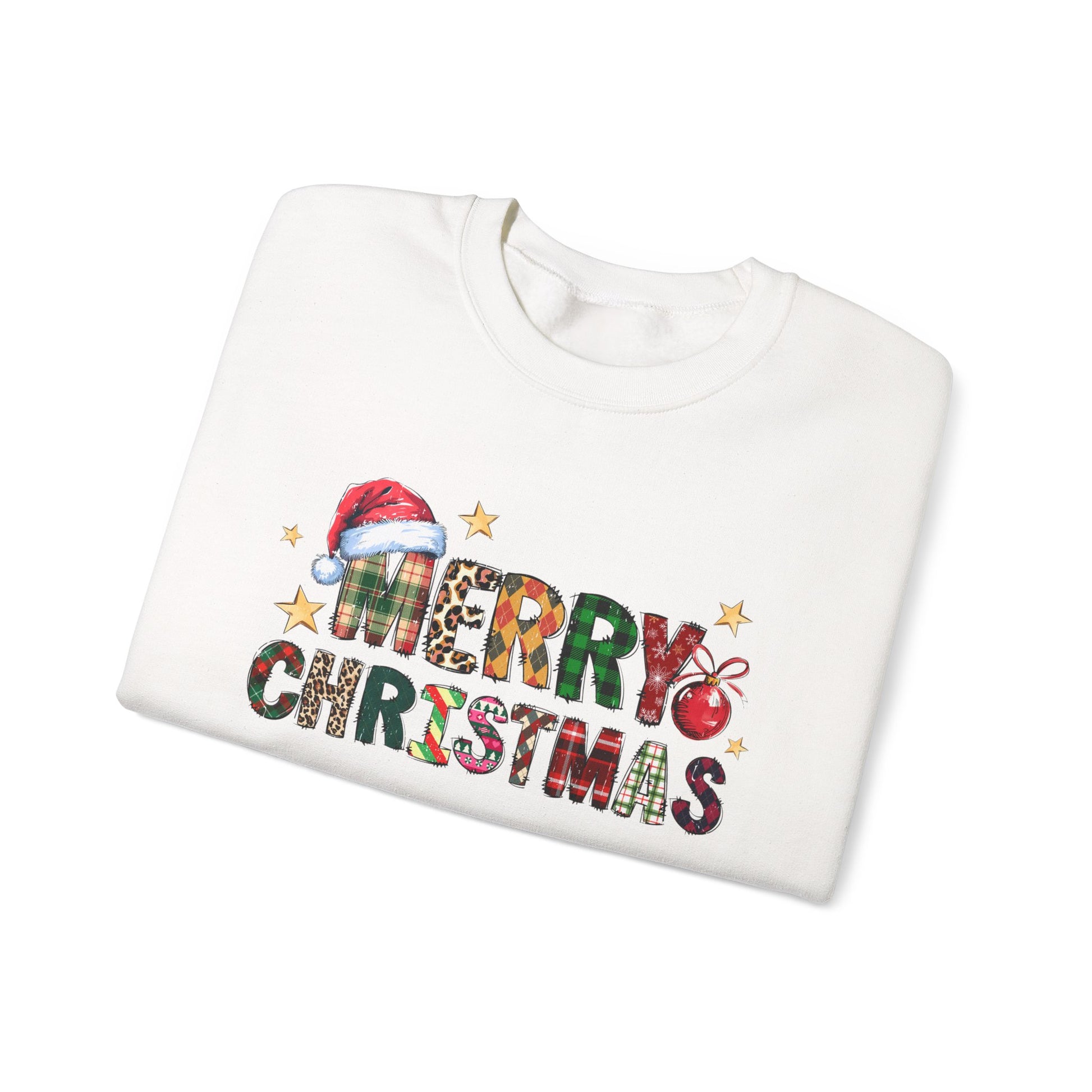 Merry Christmas Sweatshirt, Christmas Tis The Season Sweatshirt, Merry Christmas Shirt - PopCultureByDesign36