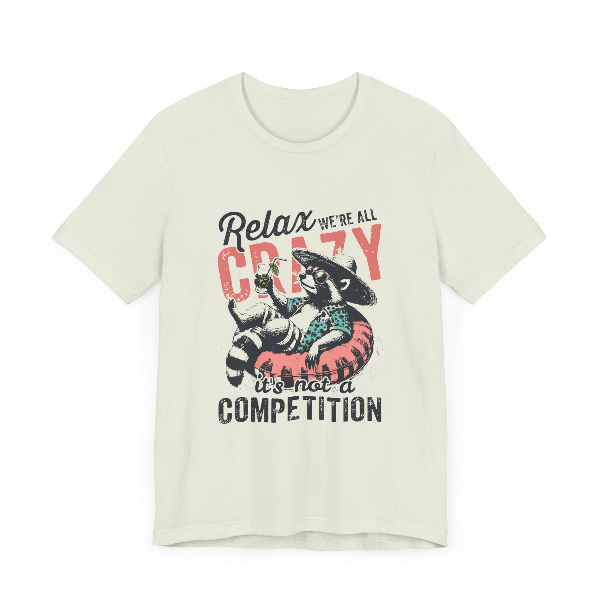 Raccoon Funny Graphic Shirt, Trash Panda Tee, Silly Raccoon - PopCultureByDesign36