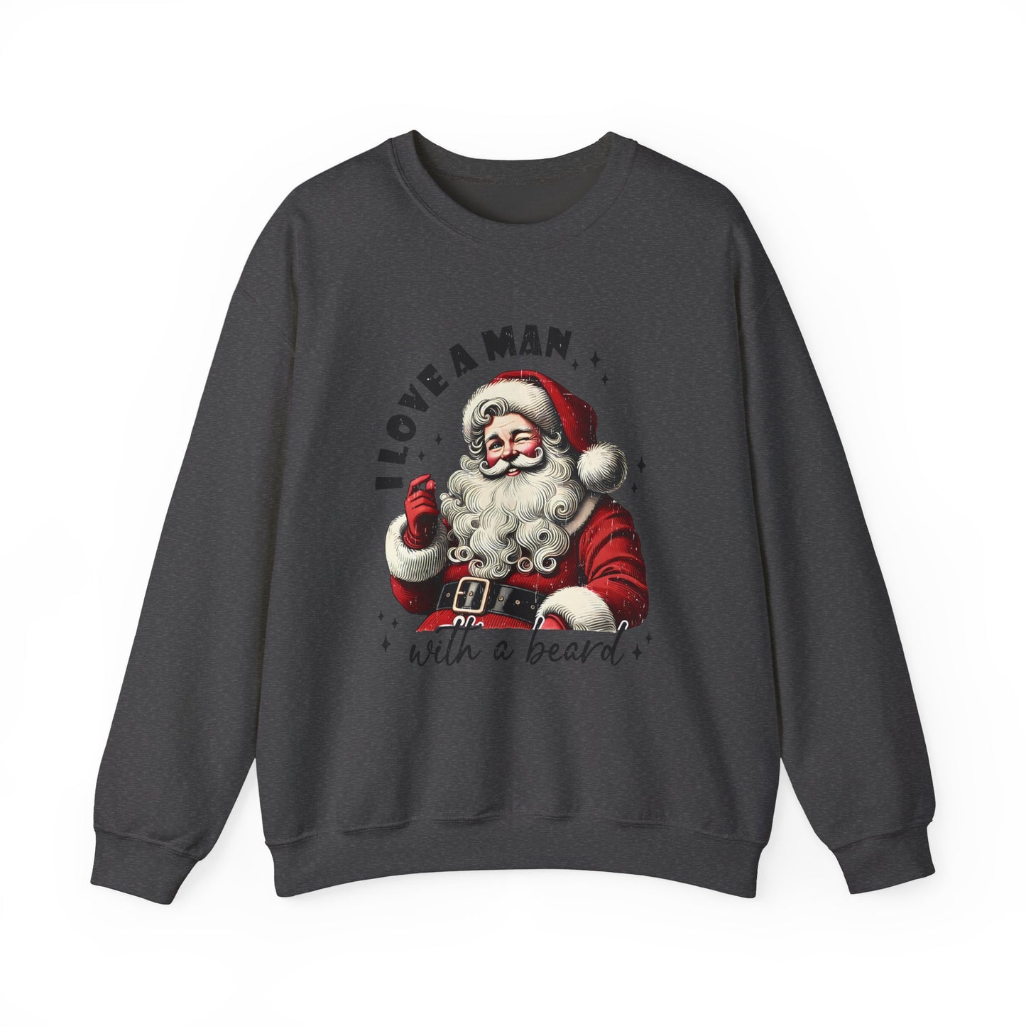 Retro Santa sweatshirt, Old school Santa, Sarcastic Santa, Funny Santa - PopCultureByDesign36