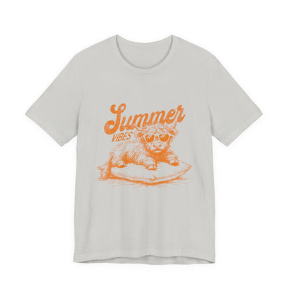 Summer Vibes Highland Cow Shirt, Western Shirt, Cow Shirt - PopCultureByDesign36