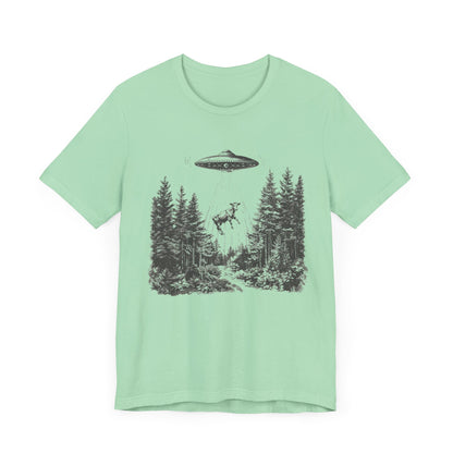 Ufo Cow Shirt, Retro T-Shirt, Vintage Cow Ufo TShirt, Ufo Graphic Tee - PopCultureByDesign36