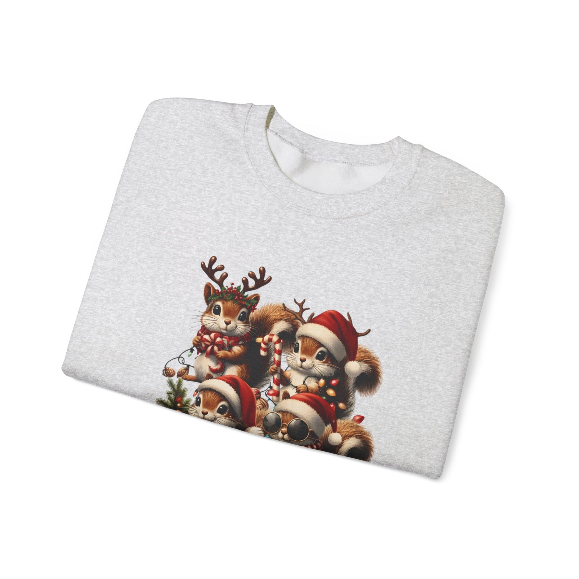 Funny Chipmunks Nut House Christmas Tee Shirt, Chipmunk Xmas Holiday Shirts - PopCultureByDesign36