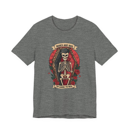 Valentine's Day Shirt, Funny Skeleton Valentines Shirt, I'm Dead Inside - PopCultureByDesign36