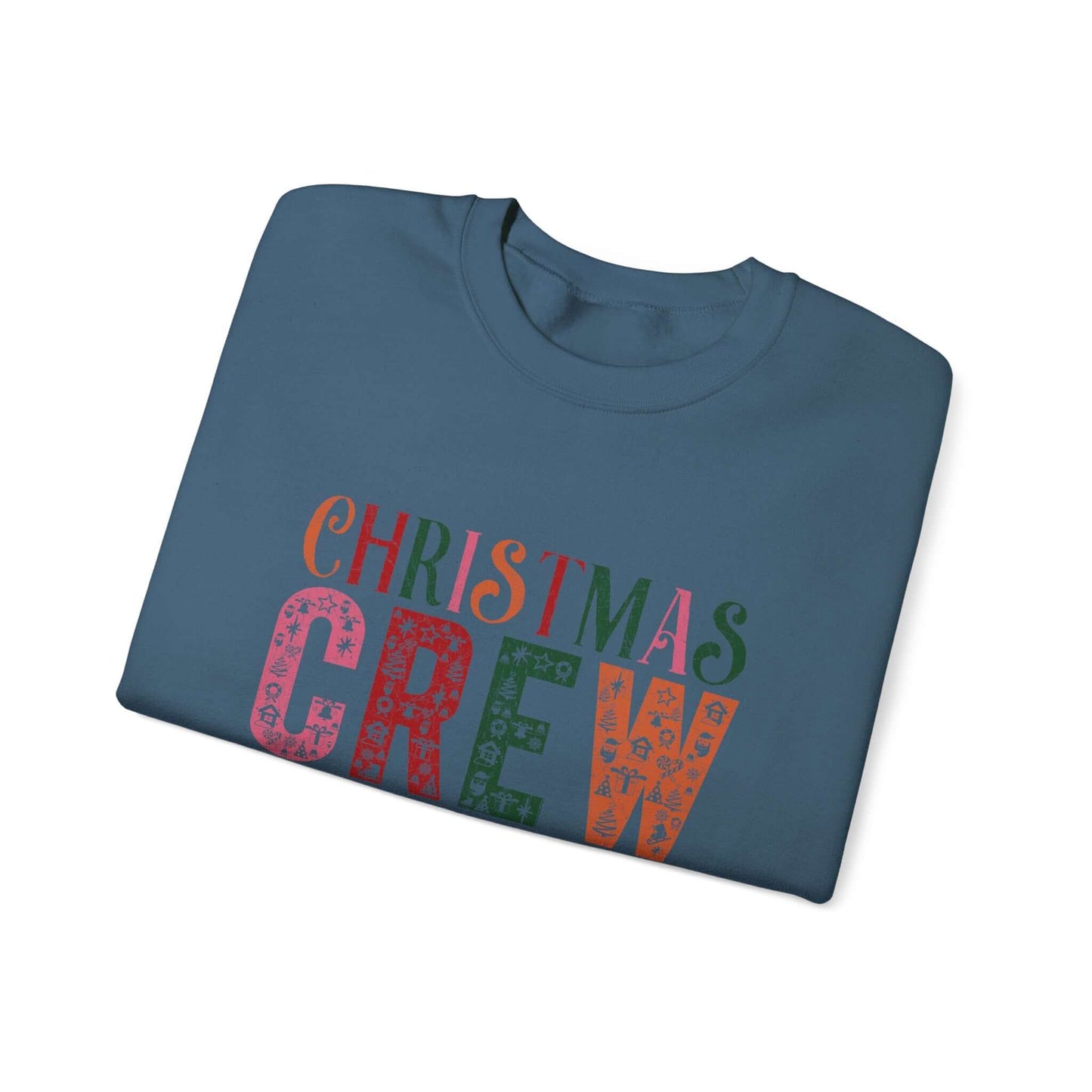 Christmas Crew Sweatshirt, Winter Festive Sweater, Xmas Gift Idea - PopCultureByDesign36