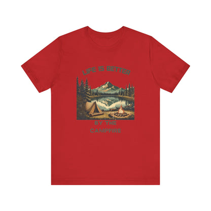 Camping by the lake, Camping shirt, Adventure shirt, Outdoor shirt - PopCultureByDesign36