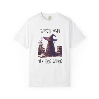Funny Halloween Shirt, Halloween Witch Shirt, Wine Drinker Gift - PopCultureByDesign36