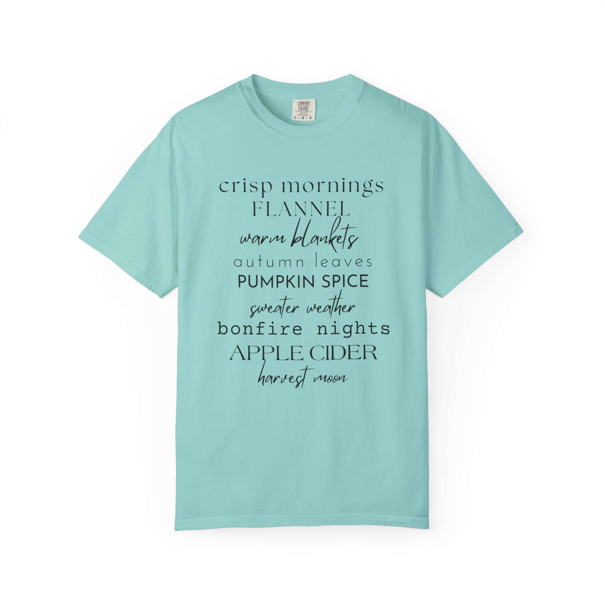 Cute Fall Comfort Colors® Shirt, Hello Fall Shirt, Fall Definition Shirt - PopCultureByDesign36