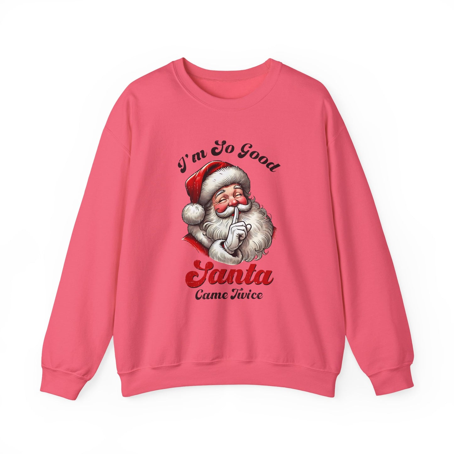 Funny Santa Sweatshirt, Women Ugly Christmas Sweatshirt, Holiday Sweatshirt - PopCultureByDesign36