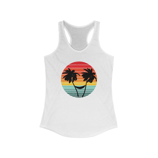 Sunset Vibes tank, Salty Beach , Retro Sunset, Beach Vibes - PopCultureByDesign36