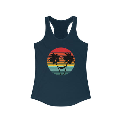 Sunset Vibes tank, Salty Beach , Retro Sunset, Beach Vibes - PopCultureByDesign36