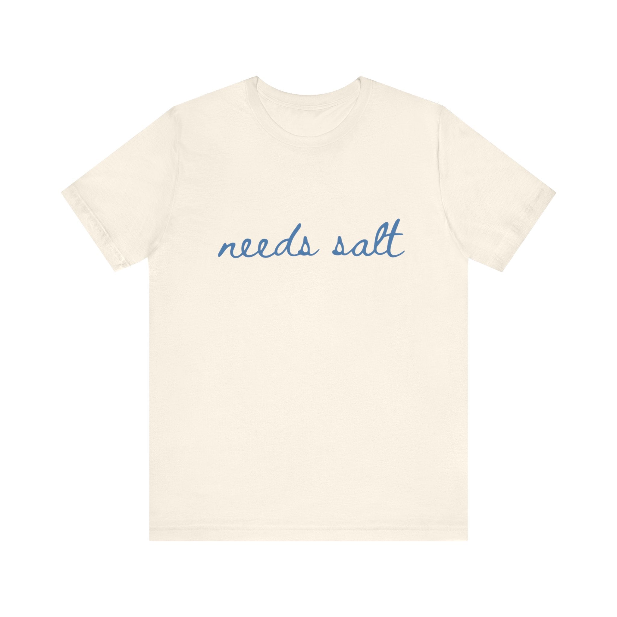 Needs Salt — Foodie Chef T-Shirt by PopCultureByDesign36