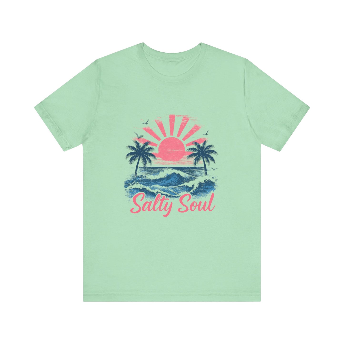 Retro Salty Soul Shirt, Summer Salty Soul T-shirt, Trendy Summer Shirt - PopCultureByDesign36