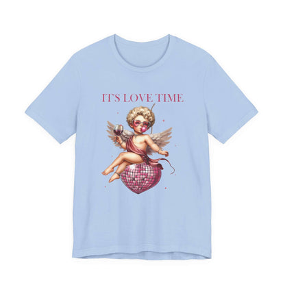 Its Love Time Shirt, Funny Cupid Shirt, Cupid Love Shirt, Vday Shirt - PopCultureByDesign36