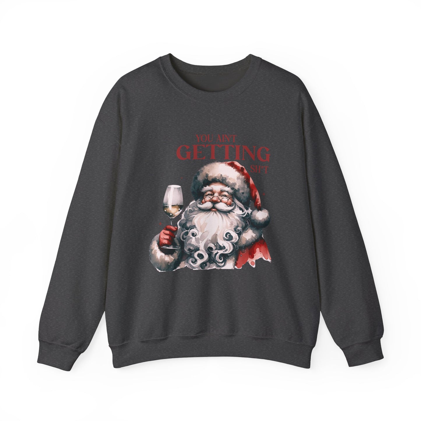Santa Inspired, Funny Santa sweatshirt, Retro Santa sweatshirt - PopCultureByDesign36