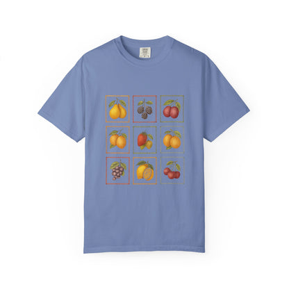 Vintage Fruit Stamp Shirt, Art Graphic Fruit Shirt, Fruit Stamp - PopCultureByDesign36