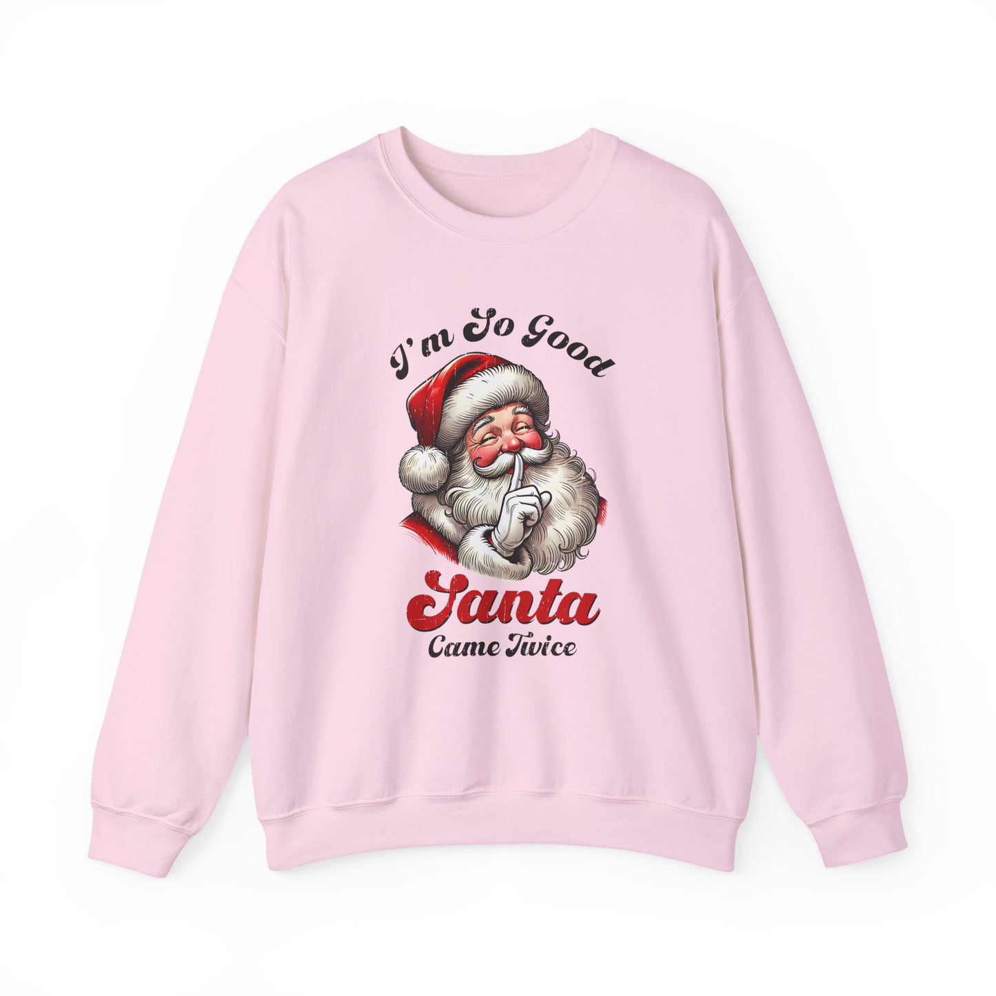 Funny Santa Sweatshirt, Women Ugly Christmas Sweatshirt, Holiday Sweatshirt - PopCultureByDesign36