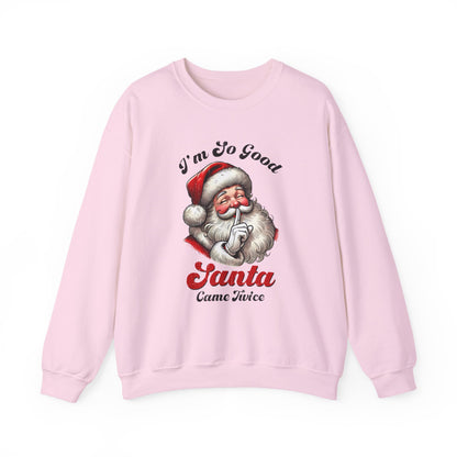 Funny Santa Sweatshirt, Women Ugly Christmas Sweatshirt, Holiday Sweatshirt - PopCultureByDesign36
